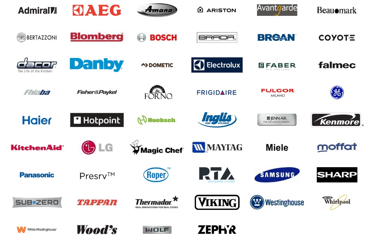 Brands We Repair