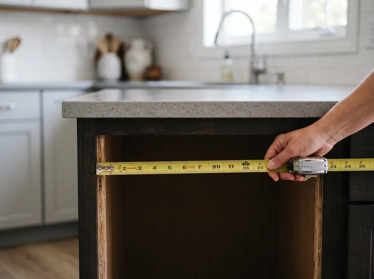 dishwasher installation prep measure